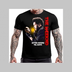 The Weeknd čierne p&aacute;nske tričko materi&aacute;l 100% bavlna